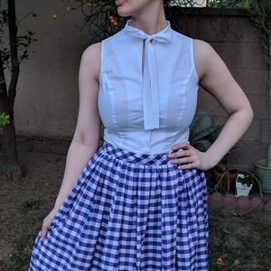 NWT Heart of Haute White Giselle top - size S